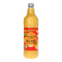 M&S No Added Sugar Mediterranean Orange High Juice 1l