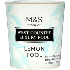 M&S West Country Lemon Fruit Fool 114g