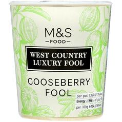 M&S West Country Gooseberry Fruit Fool 114g