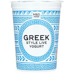 M&S Greek Style Live Yogurt 500g