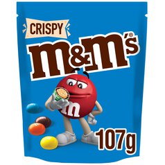 M&M's Crispy Milk Chocolate Bites Bag 107g