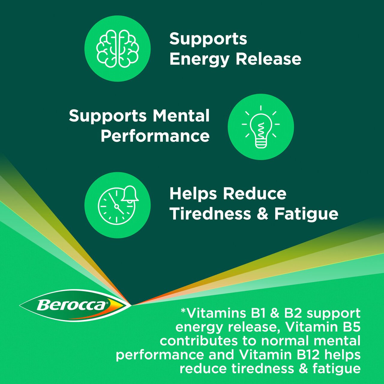 Berocca Orange Energy Vitamin Effervescent Tablets 15 per pack