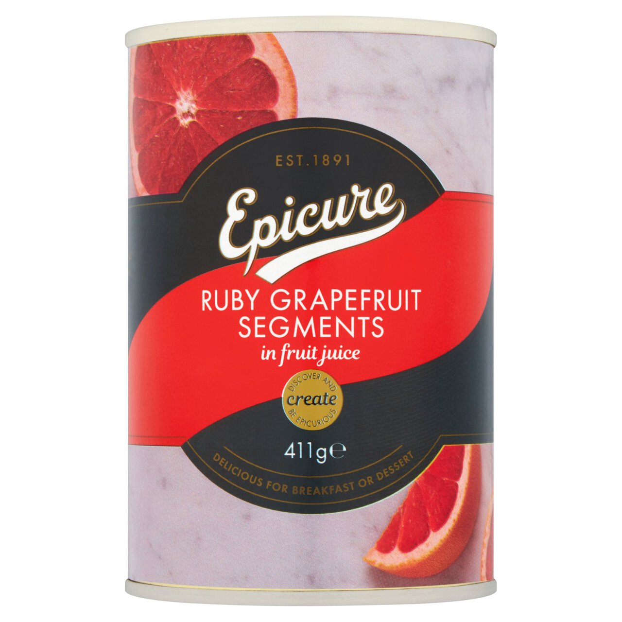 Epicure Ruby Grapefruit Segments in Juice 411g