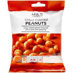 M&S Chilli Coated Peanuts 200g
