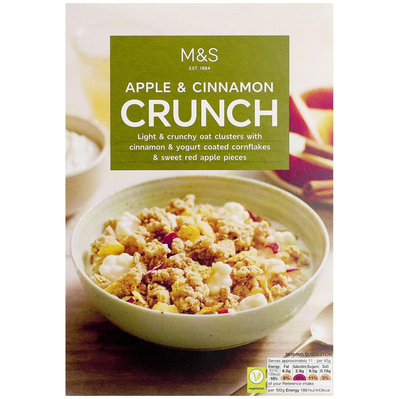 M&S Apple & Cinnamon Crunch 500g