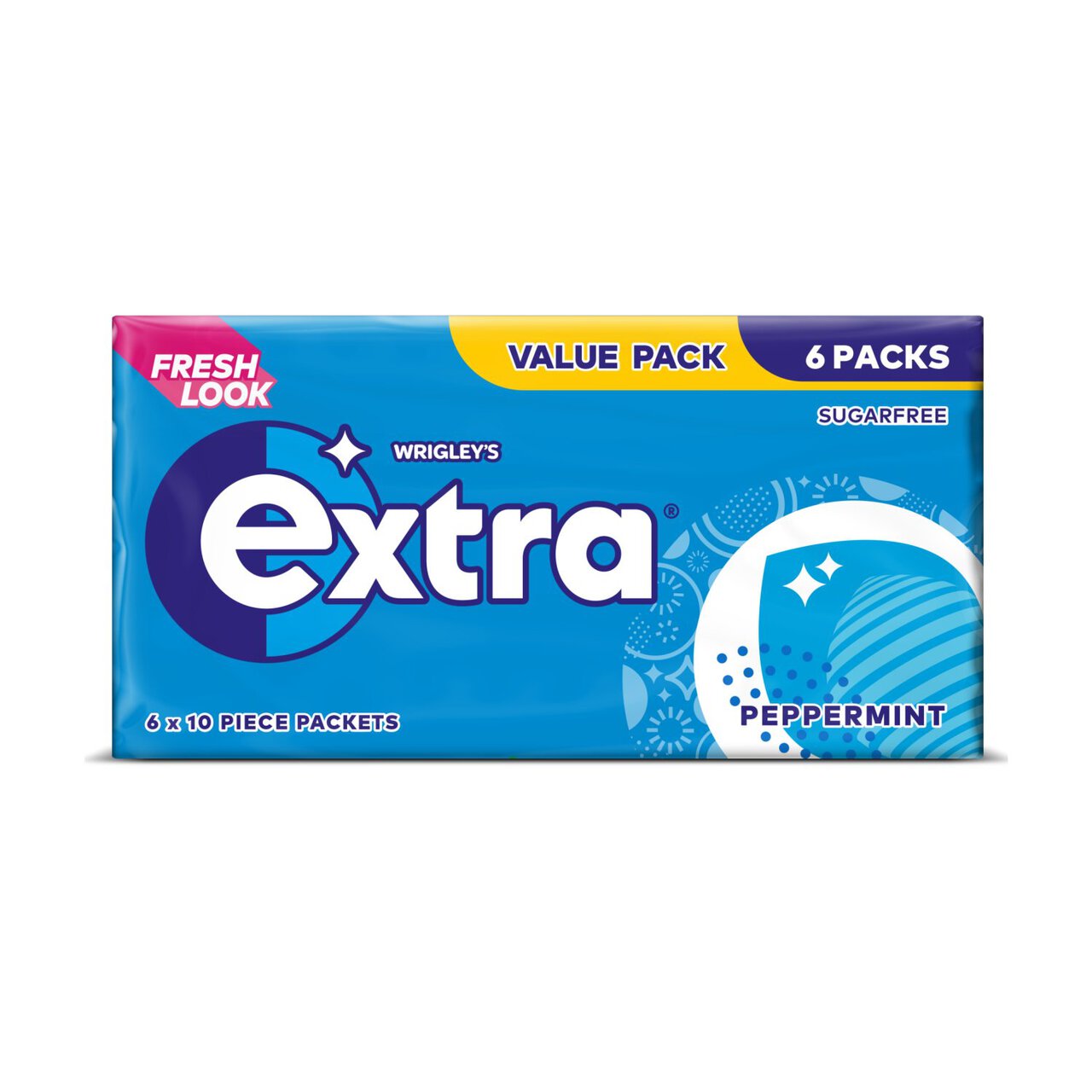 Extra Peppermint Sugarfree Chewing Gum Multipack 84g
