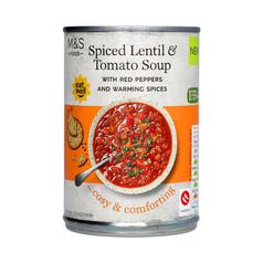 M&S Spiced Lentil & Tomato Soup 400g