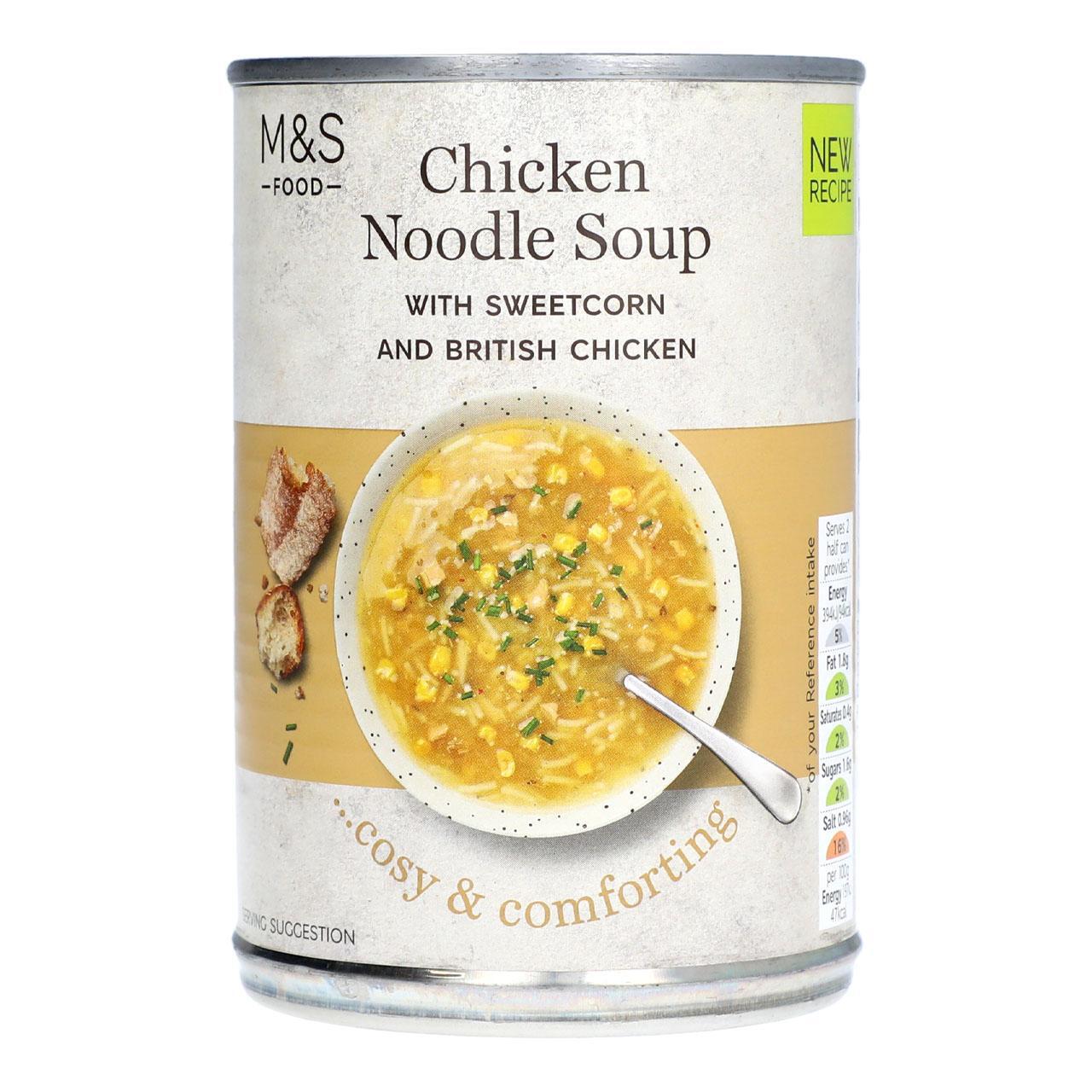 M&S Chicken Noodle Soup 400g