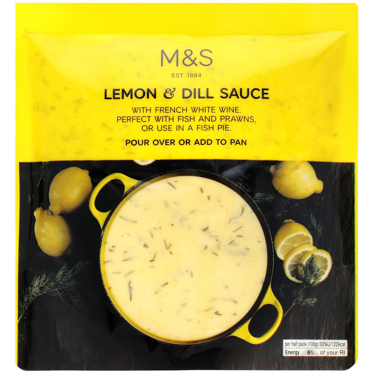 M&S Lemon & Dill Sauce 200g