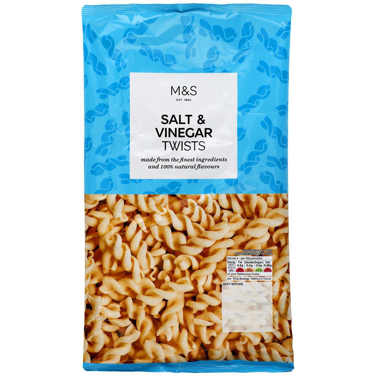 M&S Salt & Vinegar Twists 80g