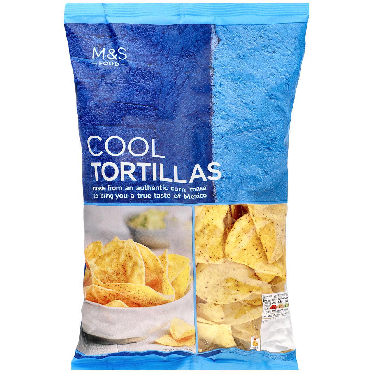 M&S Cool Tortilla Chips 200g