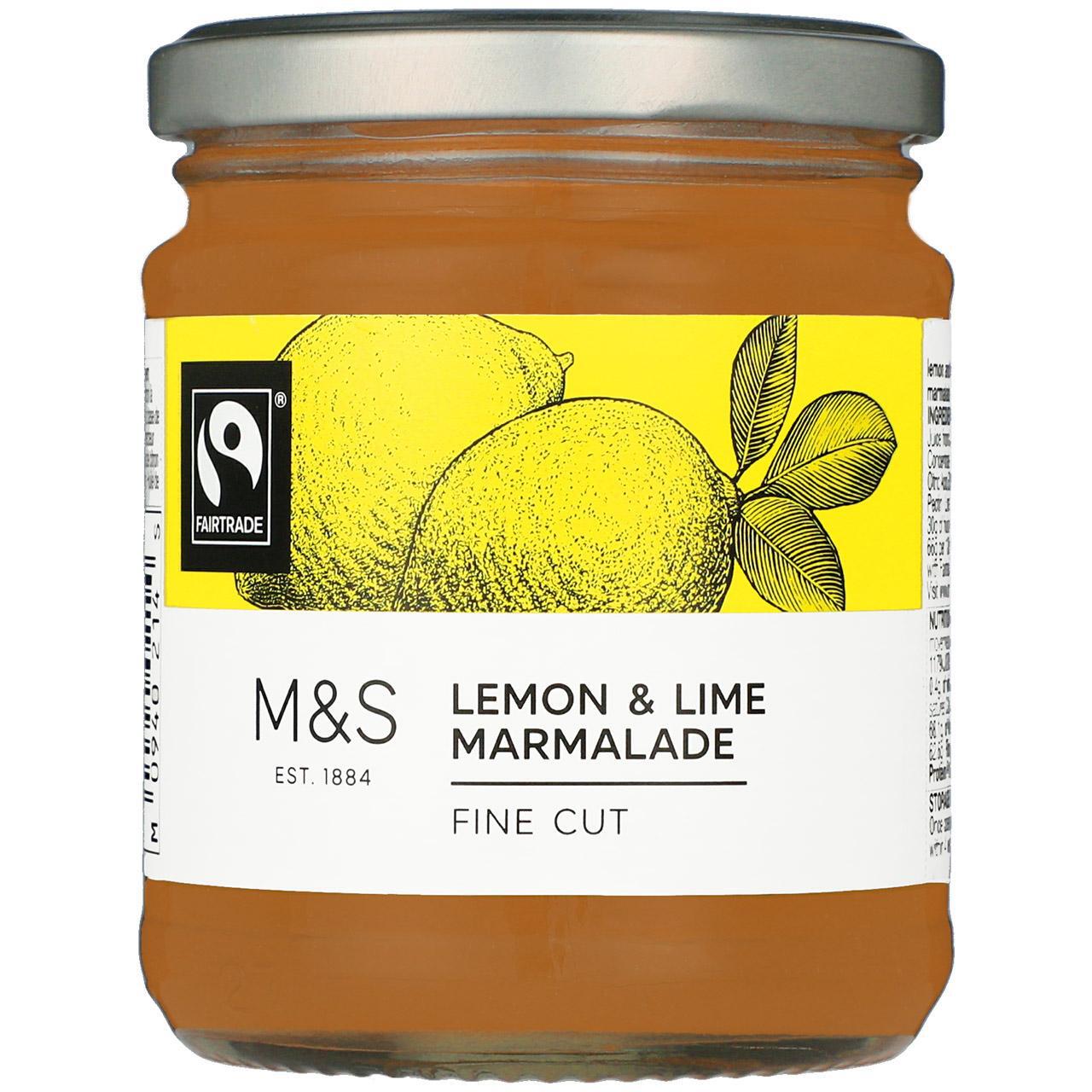 M&S Fair Trade Lemon & Lime Marmalade 340g