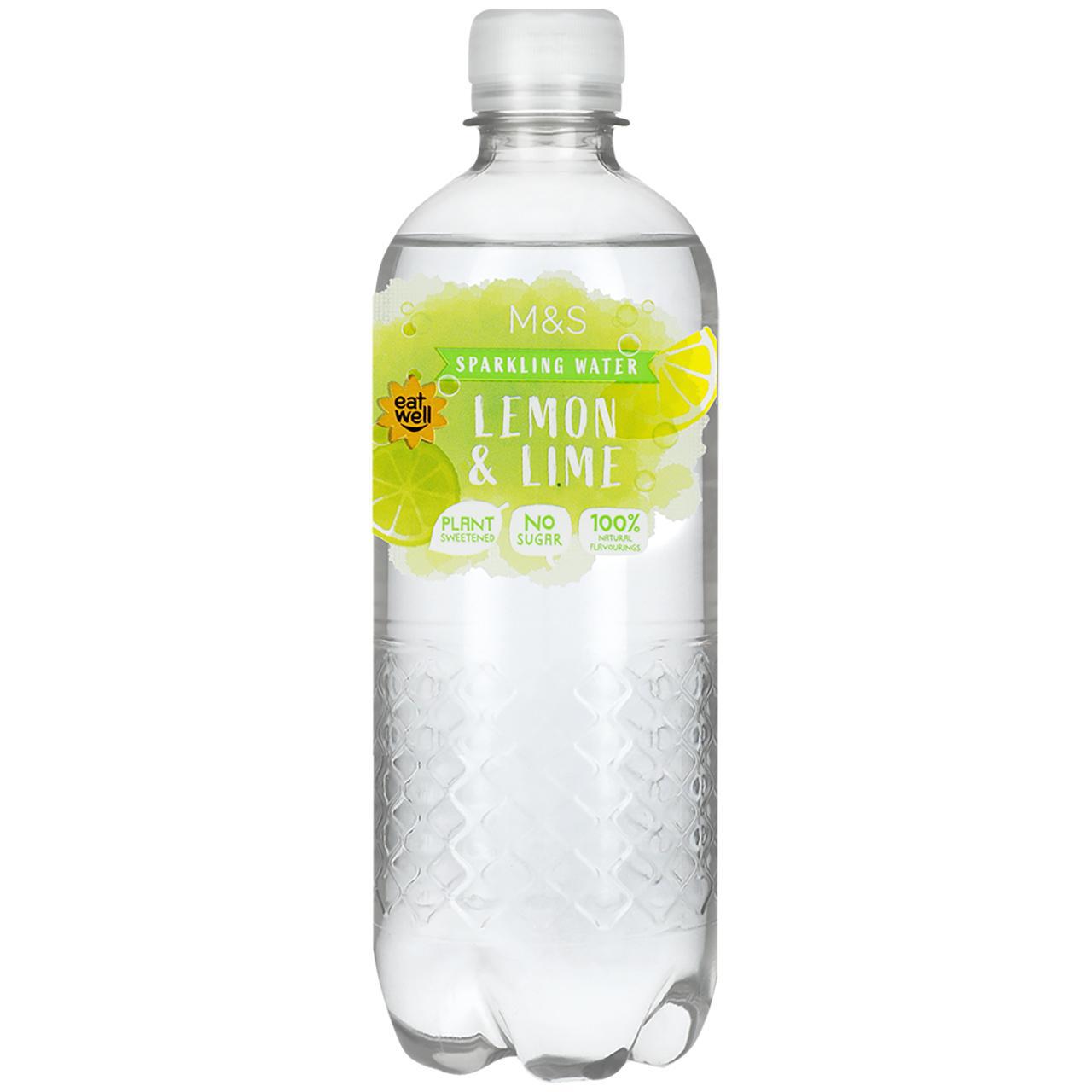 M&S Lemon & Lime Sparkling Water 1l