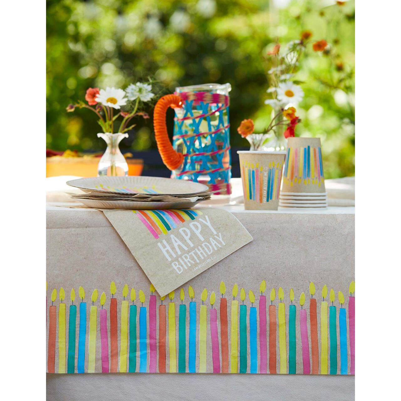 Recyclable Birthday Paper Napkins 20 per pack