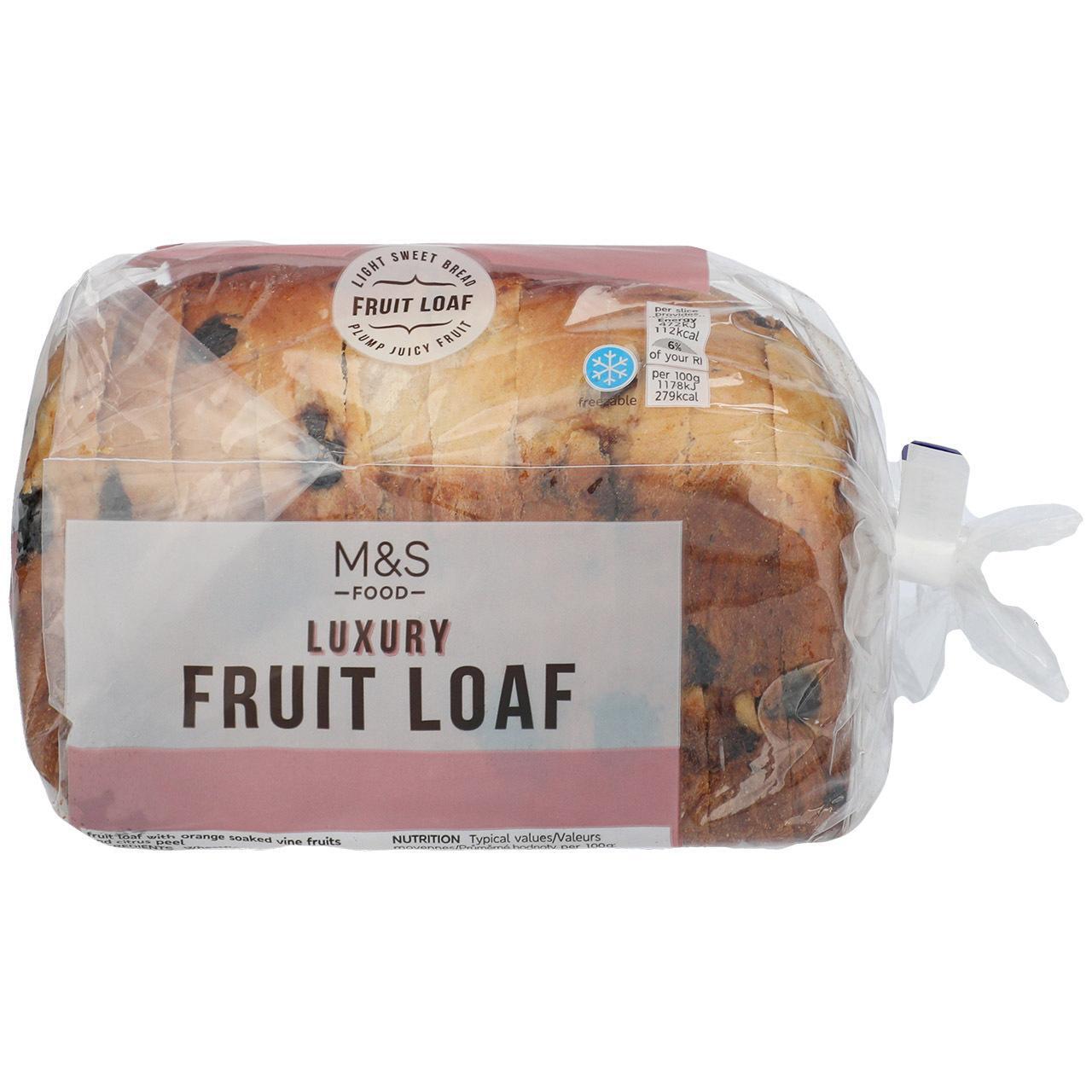 M&S Luxury Fruited Bread Loaf 400g