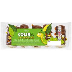 M&S Mini Colin The Caterpillar Cakes 5 per pack