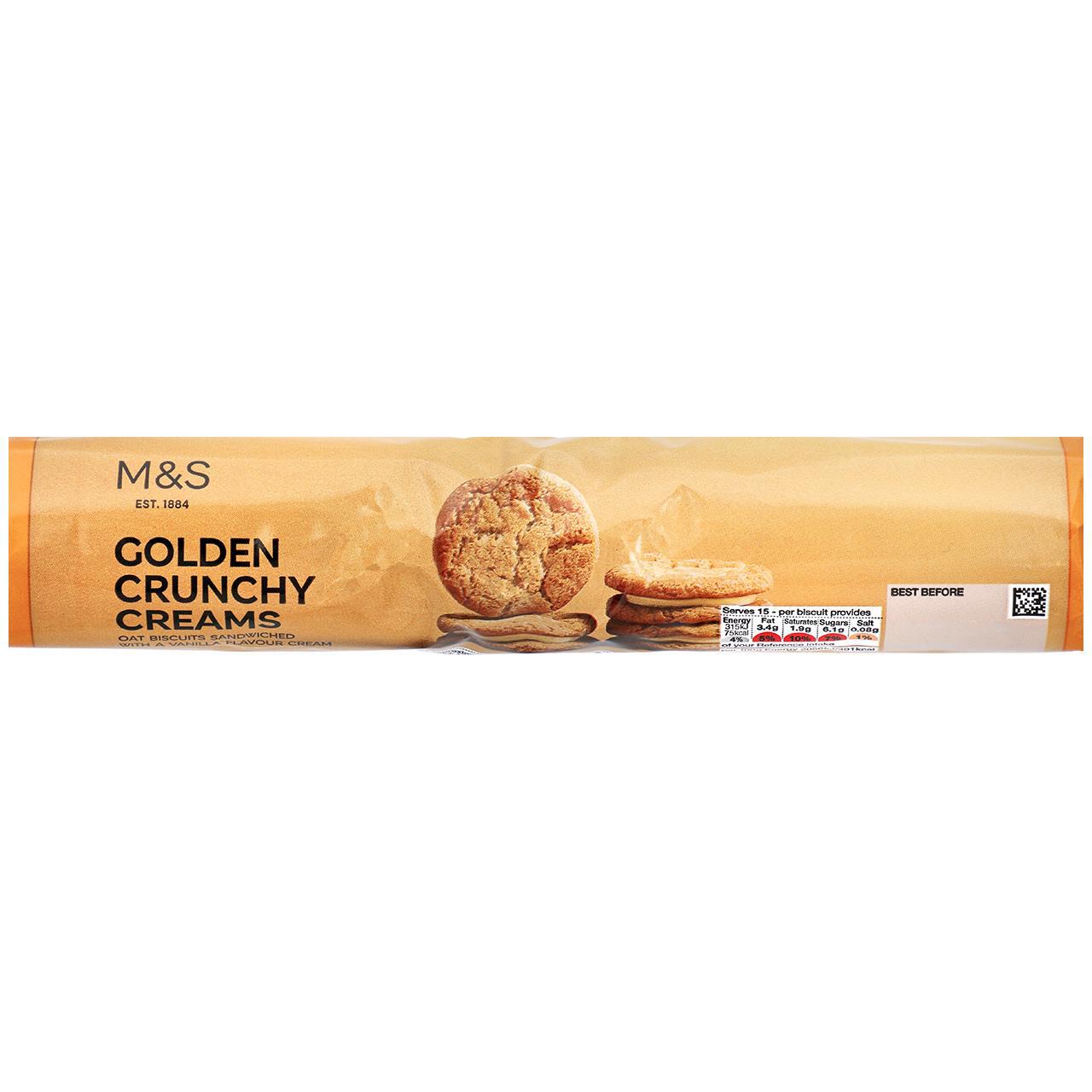 M&S Golden Crunchy Creams 230g