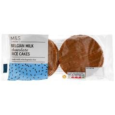 M&S Belgian Milk Chocolate Rice Cakes 102g