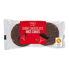 M&S Belgian Dark Chocolate Rice Cakes 102g