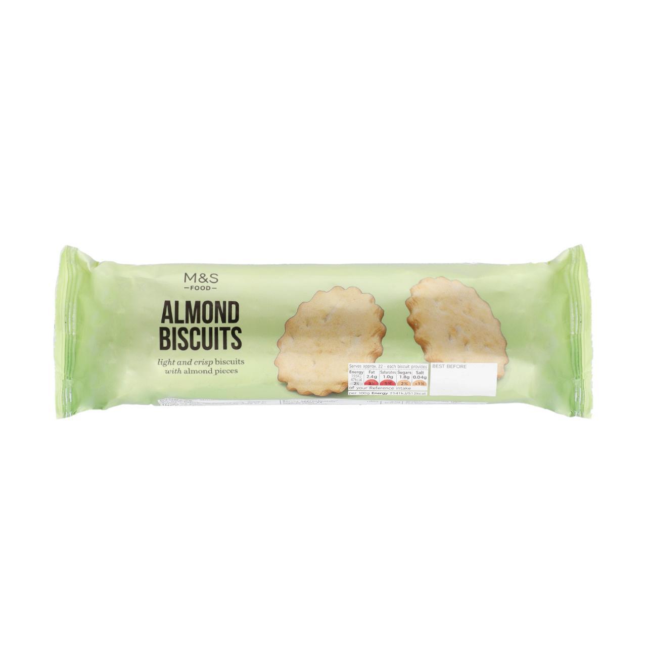 M&S Almond Biscuits 200g