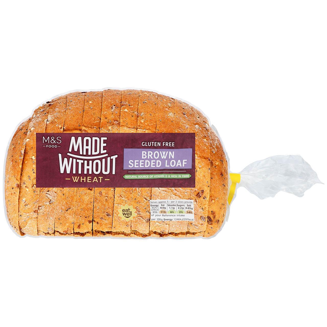 M&S Made Without Brown Seeded Bread Loaf 400g