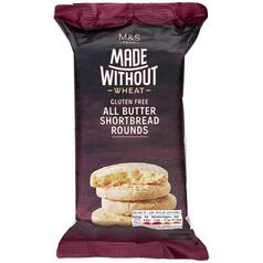 M&S Made Without Shortbread Rounds 140g