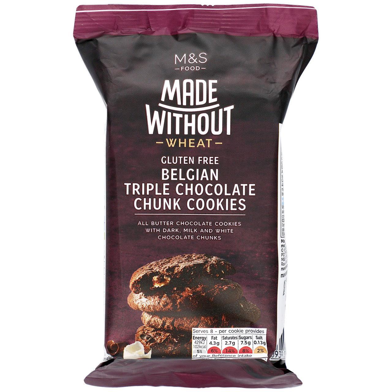M&S Made Without Belgian Chocolate Cookies 170g