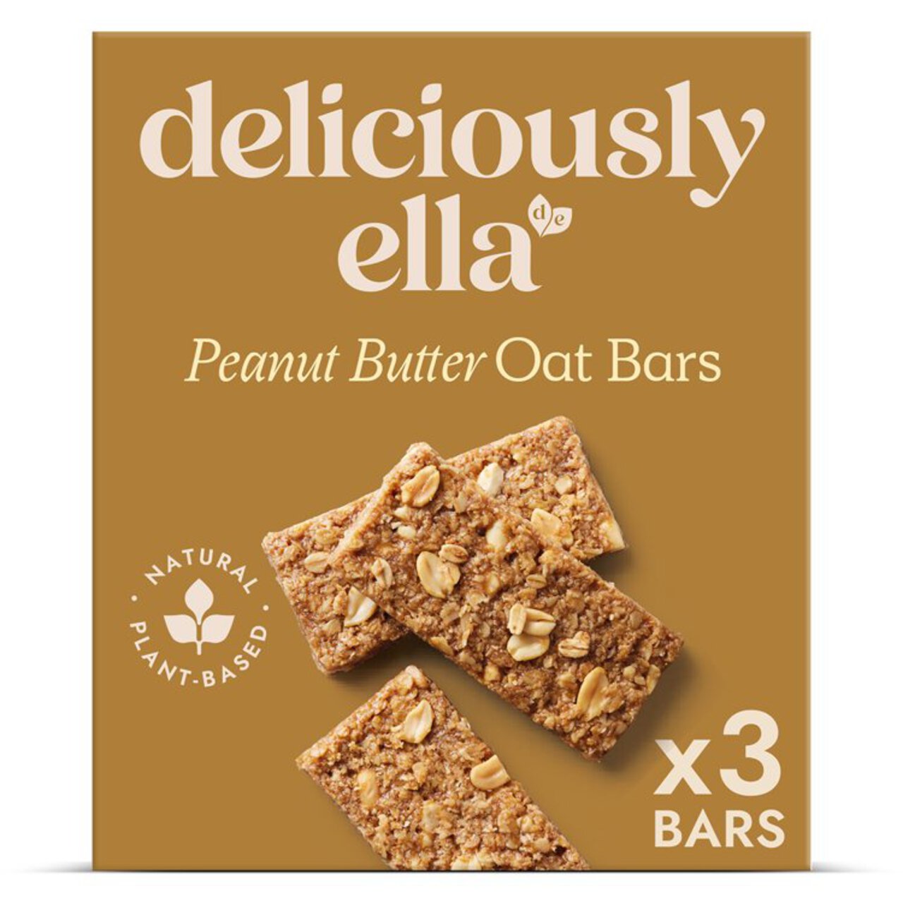Deliciously Ella Peanut Butter Oat Bar Multipack 3 x 50g