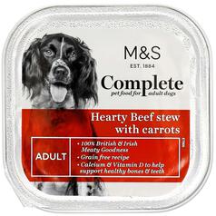 M&S Beef Stew with Carrots Adult Dog Food 150g