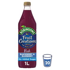 Robinsons Fruit Creations Blackberry and Blueberry 1l