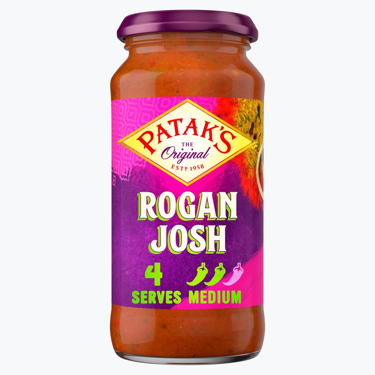 Patak's Rogan Josh Curry Sauce 450g