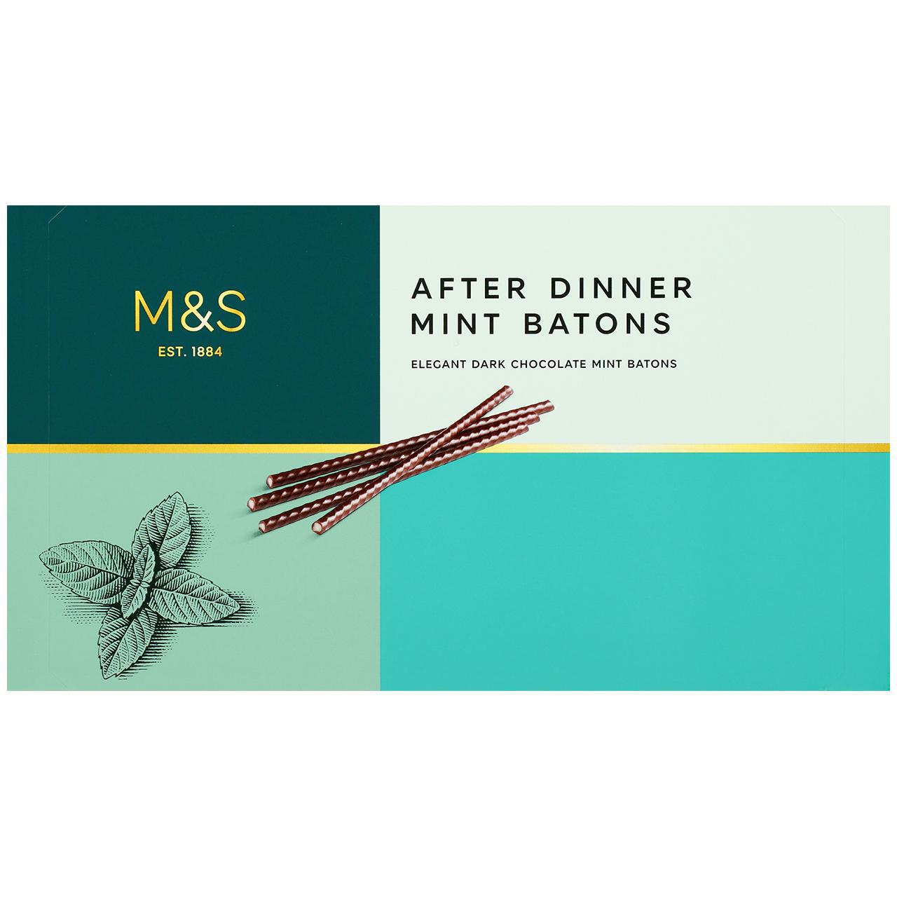 M&S After Dinner Mint Batons 125g