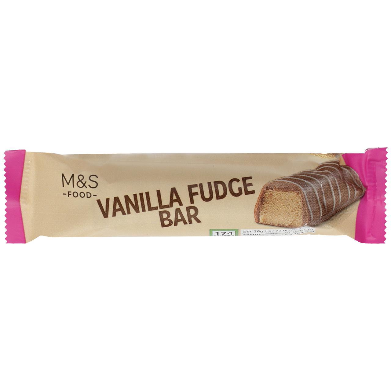 M&S Vanilla Fudge Bar 36g