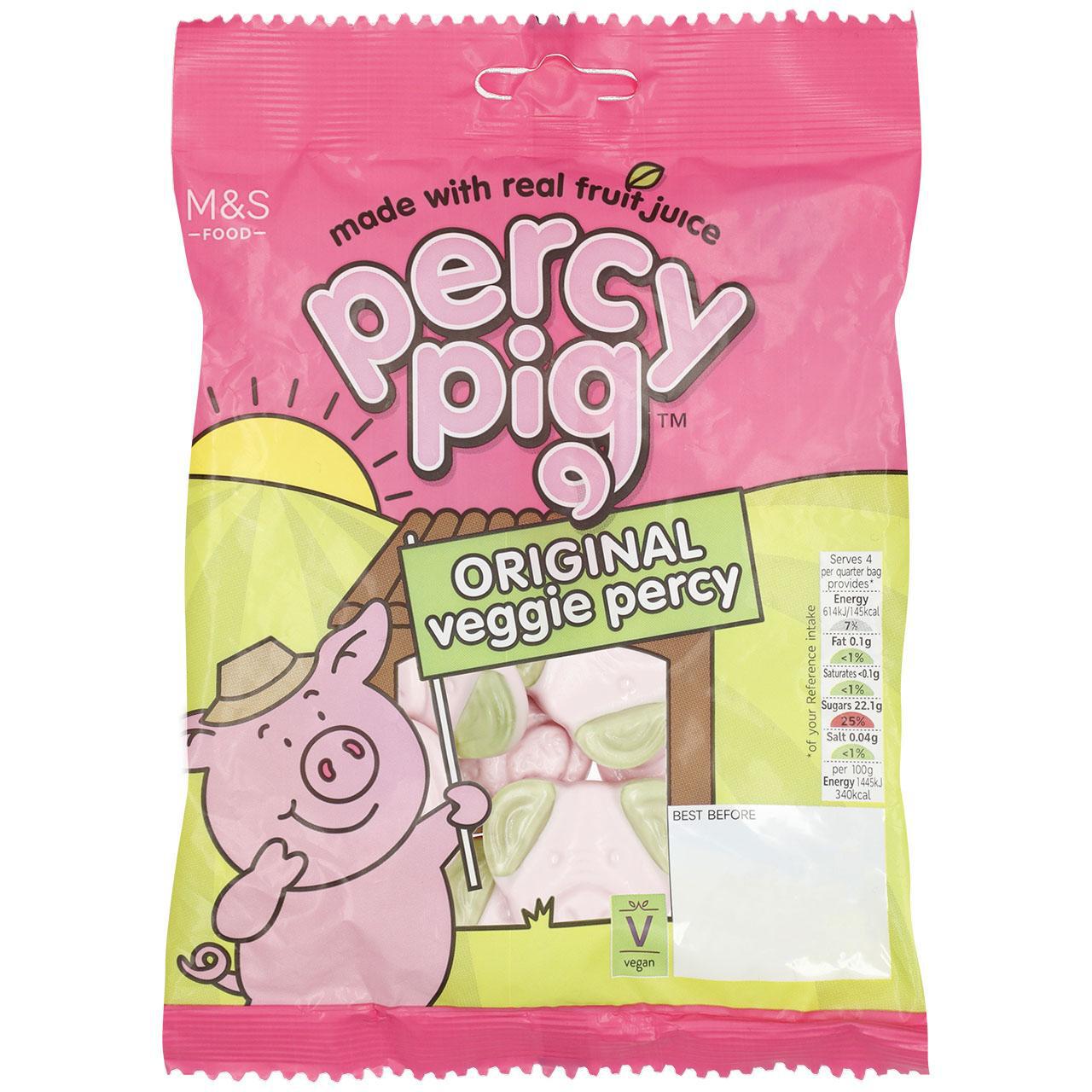 m&s percy pig soft toy