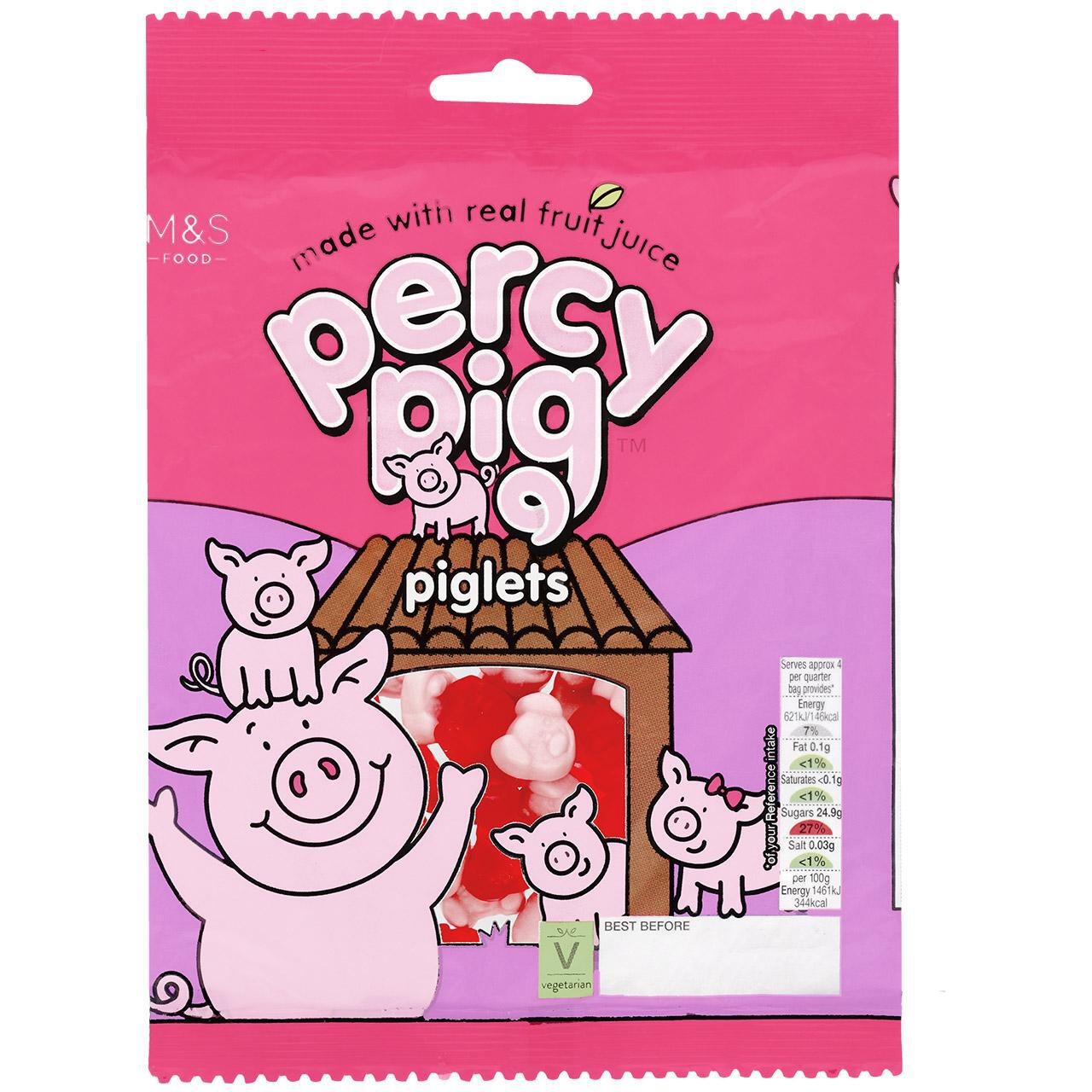 m&s percy pig soft toy