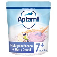 Aptamil Banana & Berry Multigrain Cereal, 7 mths+ 200g