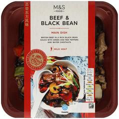 M&S Beef with Black Bean Sauce 350g