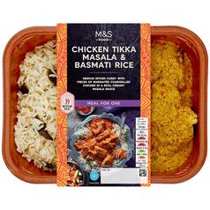 M&S Chicken Tikka Masala with Basmati Rice 400g