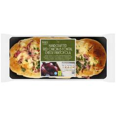 M&S Red Onion & Fontal Cheese Pantofola 275g