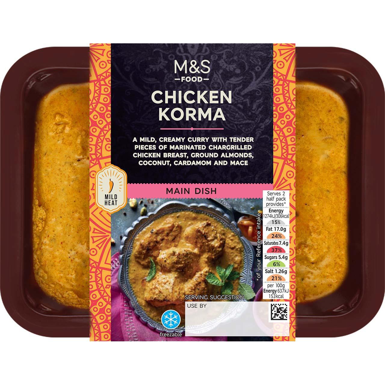 M&S Chicken Korma 400g