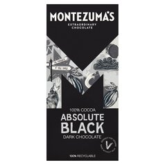 Montezuma's Absolute Black Bar 90g