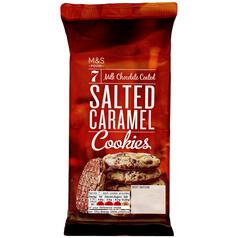 M&S Salted Caramel Cookies 175g