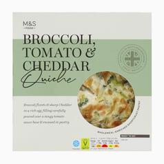 M&S Broccoli, Cheese & Tomato Quiche 400g