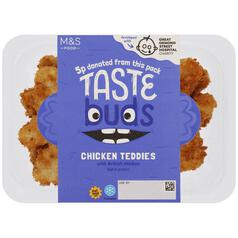 M&S Taste Buds Breaded Chicken Teddies 180g