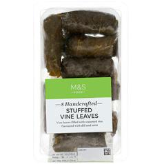 M&S Vine Leaves Filled with Seasoned Rice 200g