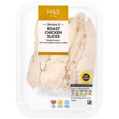 M&S British Roast Chicken Slices 130g