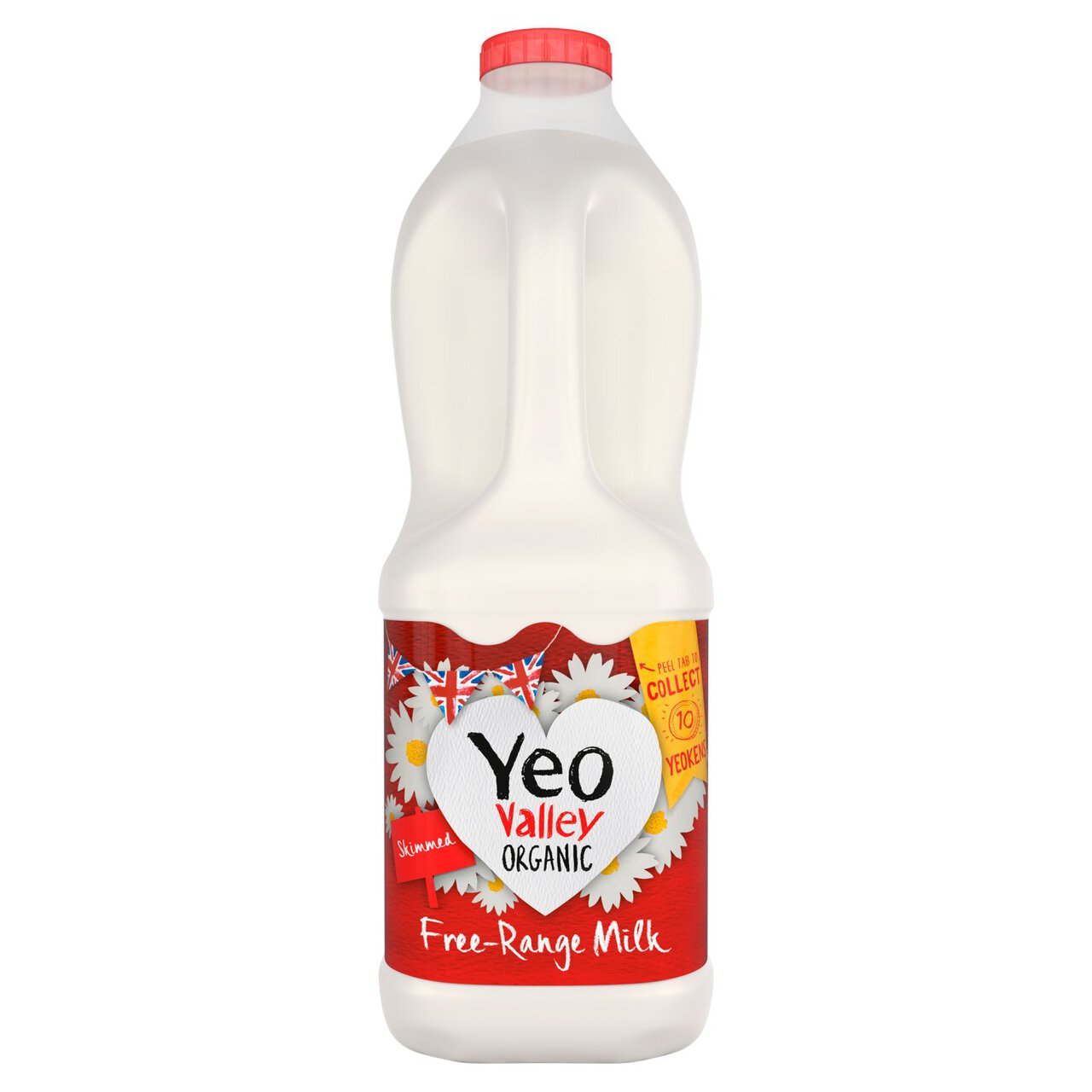 Yeo Valley Organic Fresh Skimmed Milk 2l