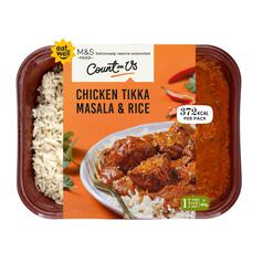 M&S Count On Us Chicken Tikka Masala & Rice 400g