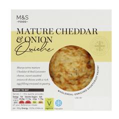 M&S Cheese & Onion Quiche 170g