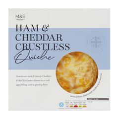 M&S Ham & Cheese Crustless Quiche 340g